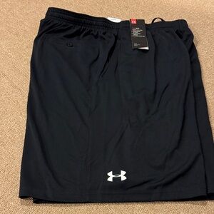 Under Armour Black HeatGear Athletic Shorts